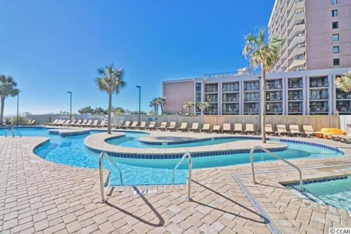*Oceanfront Sun & Fun*Queen Beds*Pools*Hot Tubs*More*B118 Myrtle Beach Extérieur photo